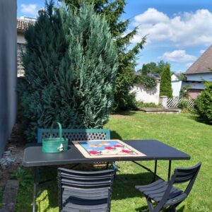 Sitzgruppe im Garten 